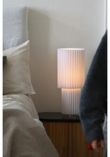 Markslöjd 108897 - Stolová lampa CATIS 1xE27/60W/230V 45 cm biela