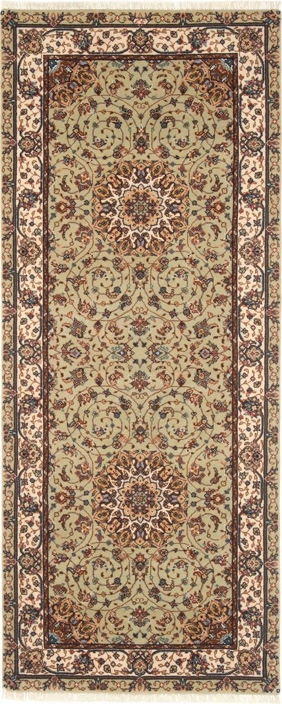 XXXLutz ORIENTÁLNY KOBEREC, 80/200 cm krémová, zelená Cazaris - Koberce - 004345066196