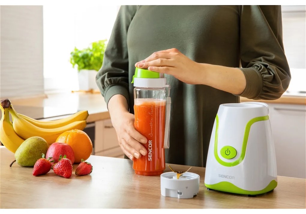Sencor SBL 2111GR smoothie mixér, zelená