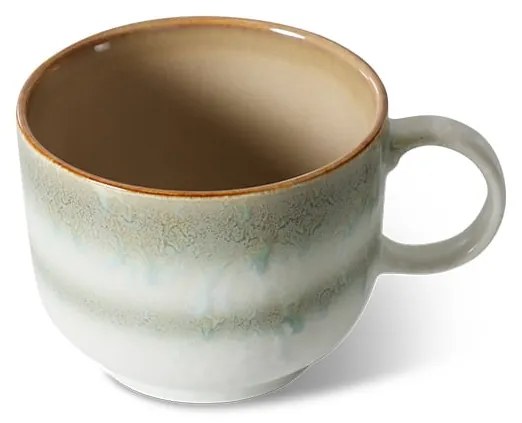 HK living Kameninový hrnek Tea cup 70's Quest 425 ml