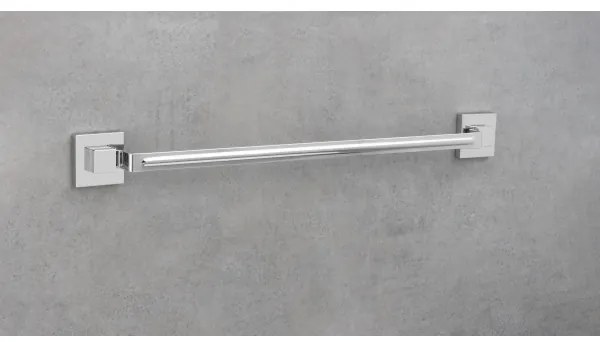 WENKO 22684100-Držiak uterákov VACUUM-LOC QUADRO ED 60,5x6 cm strieborná/lesk. chróm