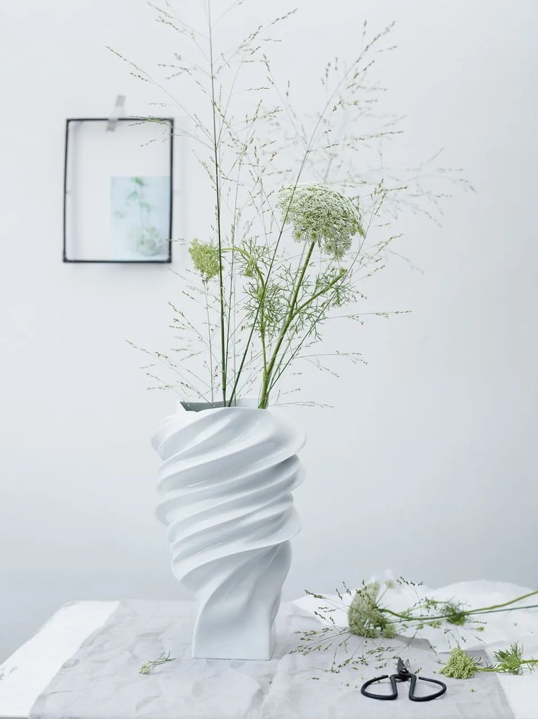Váza Squall 32 cm biela