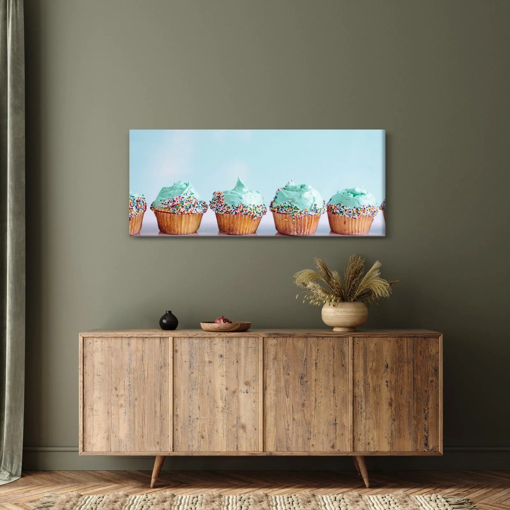 Obraz cupcakes (120x50 cm)