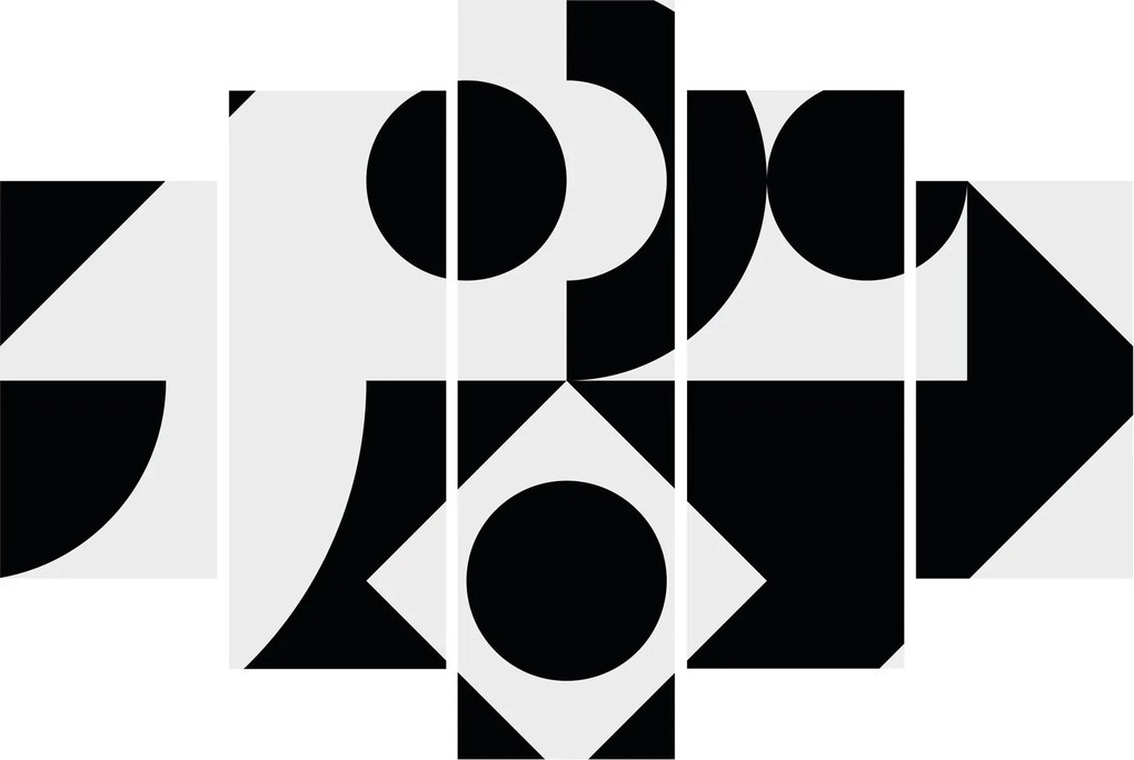 Obraz - Geometrická abstrakcia N⁰1 (150x105 cm)