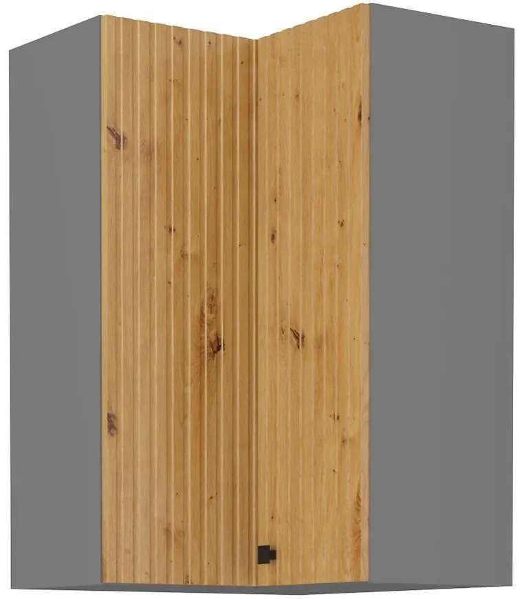 Skrinka do kuchyne AVA ARTISAN/ANTRACIT 60X60 GN-90 2F (90°)