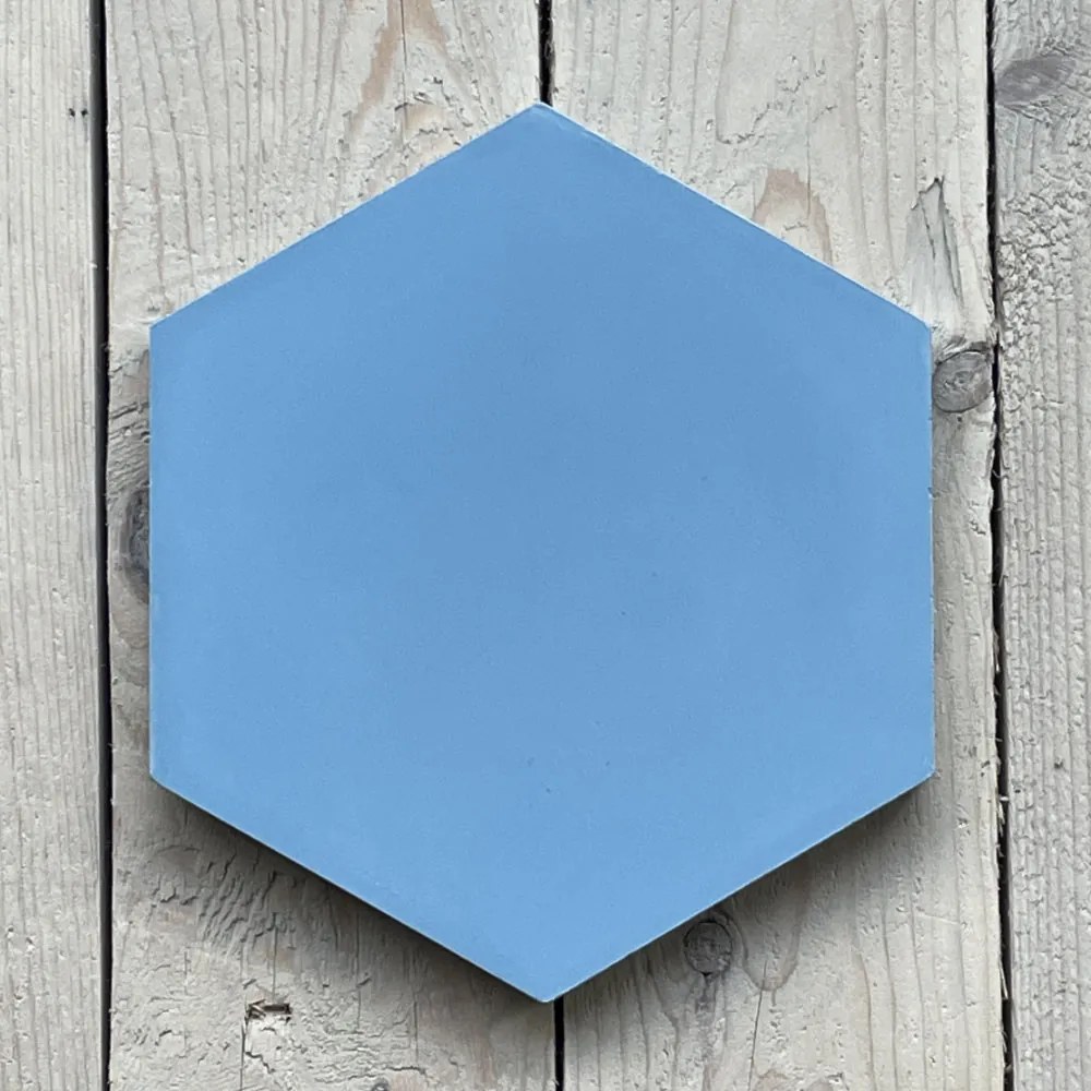 Cementová dlažba Hexa M31 - Farba: more | Articima