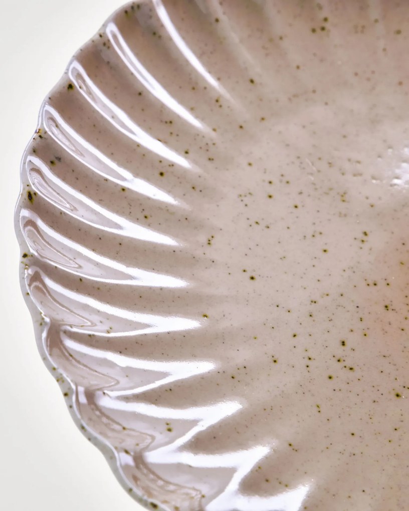 House Doctor Dezertný tanier Scallop Rose