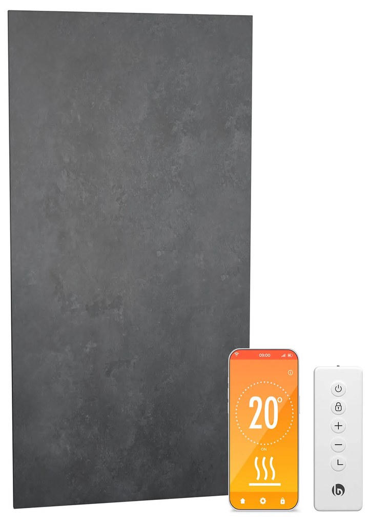 Blumfeldt Heat Square, Infračervené vykurovanie, WiFi ovládanie, 700 W, IP44