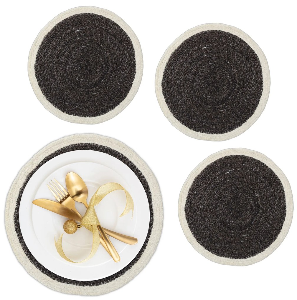 4-dielne prestieranie na jedálenský stôl RD48113