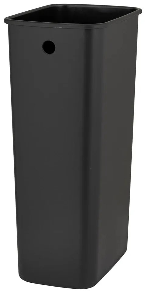 Matne čierny pedálový oceľový odpadkový kôš 20 l Design – Wenko