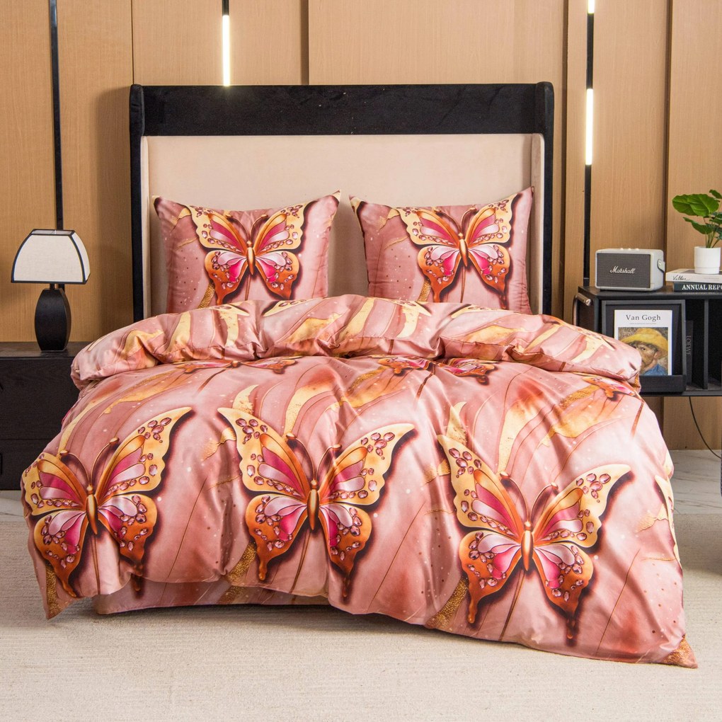 Obliečky z mikrovlákna MONARELLE ružové Rozmer obliečky: 70 x 80 cm | 140 x 200 cm