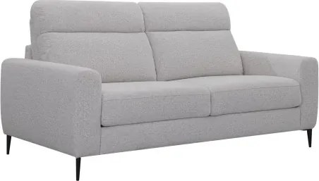 Rozkladacia pohovka na trvalé spanie Georgia, achátovo šedá tkanina%