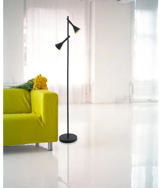 Eglo 97806 - LED Stojacia lampa CORTADERAS 2xGU10/5W/230V