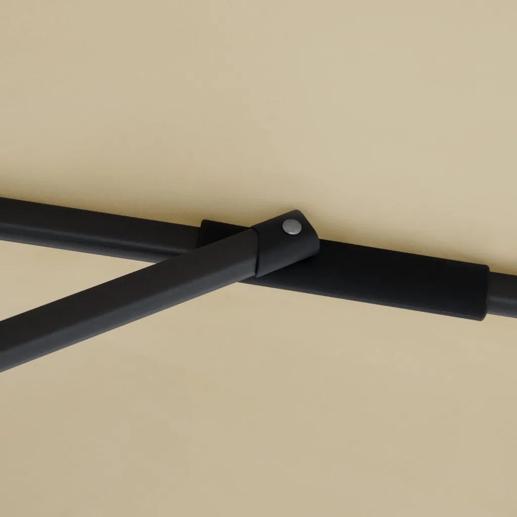 Doppler LIFE 310 cm – záhradný slnečník s bočnou tyčou