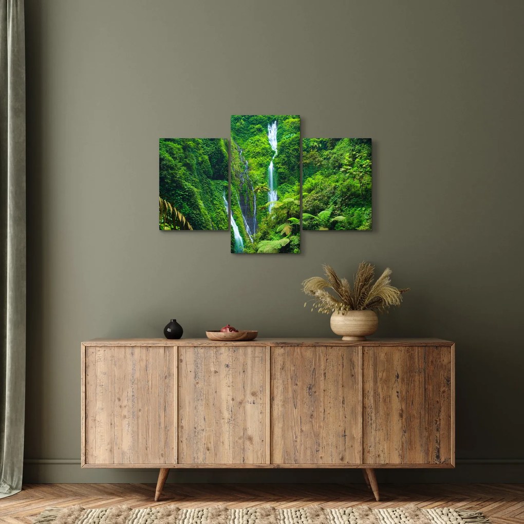 Obraz - Vodopády Madakaripura, východná Java, Indonézia (90x60 cm)