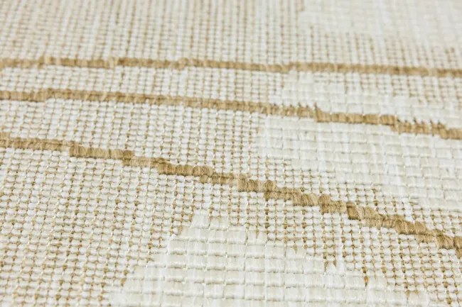 Detský obojstranný koberec BRUSSELS 206023/10820 béžový / krémový kruh