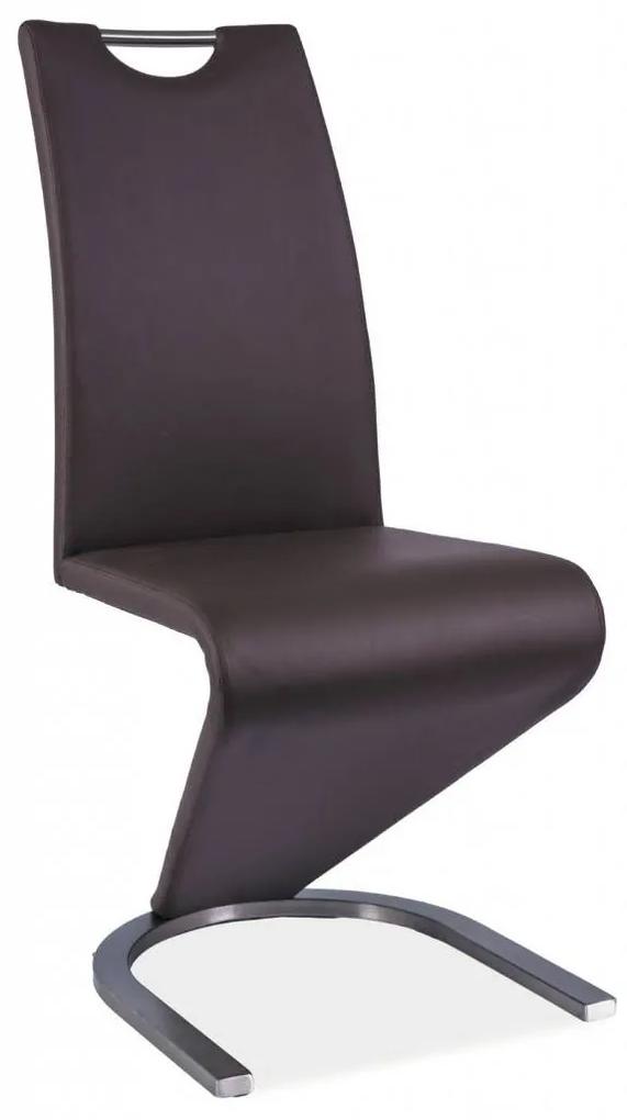 SIGNAL MEBLE Jedálenská stolička H-090 OCEL