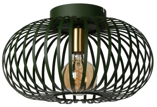 Lucide 78174/40/33 - Stropné svietidlo MANUELA 1xE27/60W/230V pr. 39,5 cm zelená