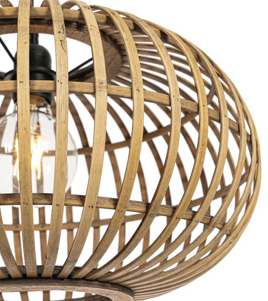 Orientálne závesné svietidlo bambus 44 cm - Amira