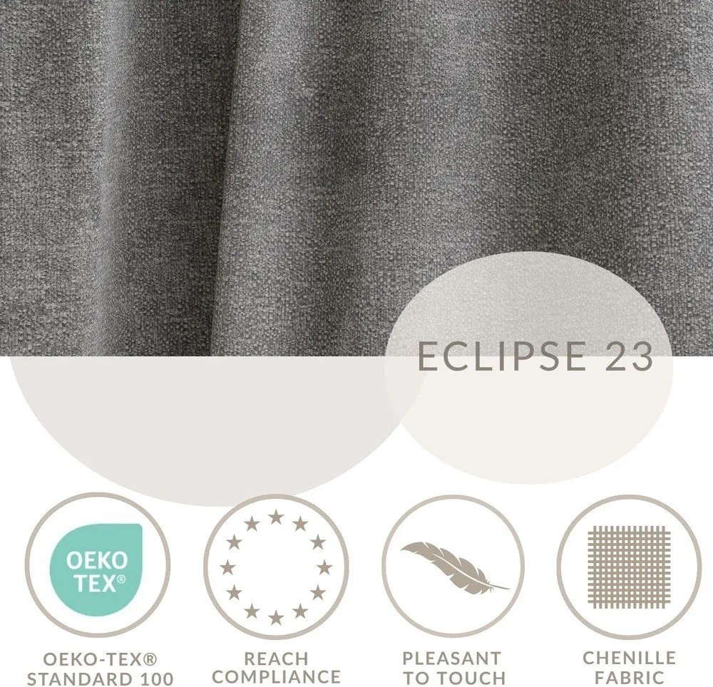 Sivá ženilková rozkladacia/s úložným priestorom rohová pohovka (ľavý roh/s leňoškou) Maze – Maison de Rêve