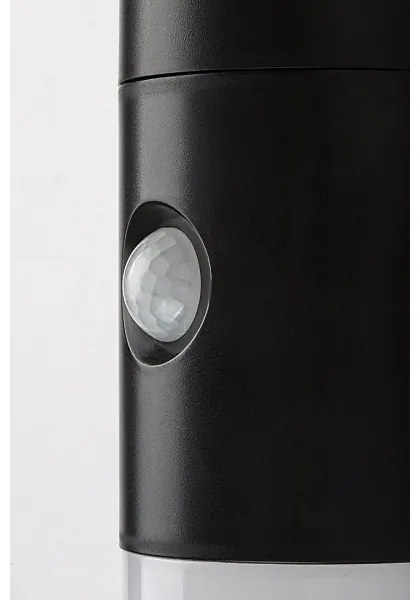 Rabalux 77030 - LED solárne nástenné svietidlo LUTTO LED/1W/3,7V IP44 čierne