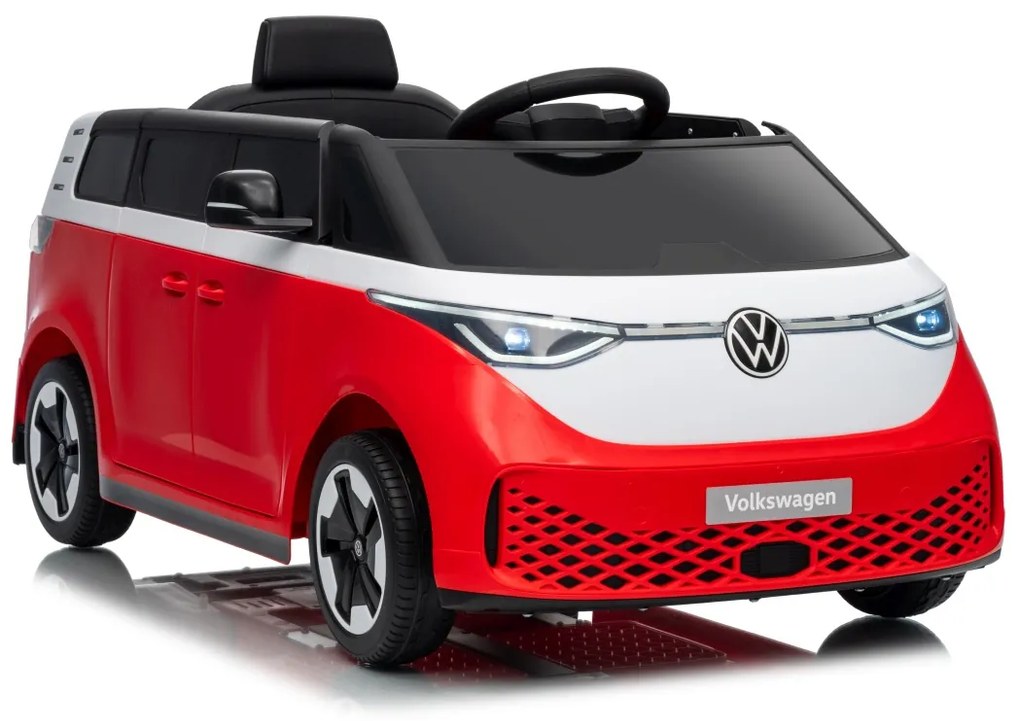 Detské elektrické auto Volkswagen ID BUZZ červené