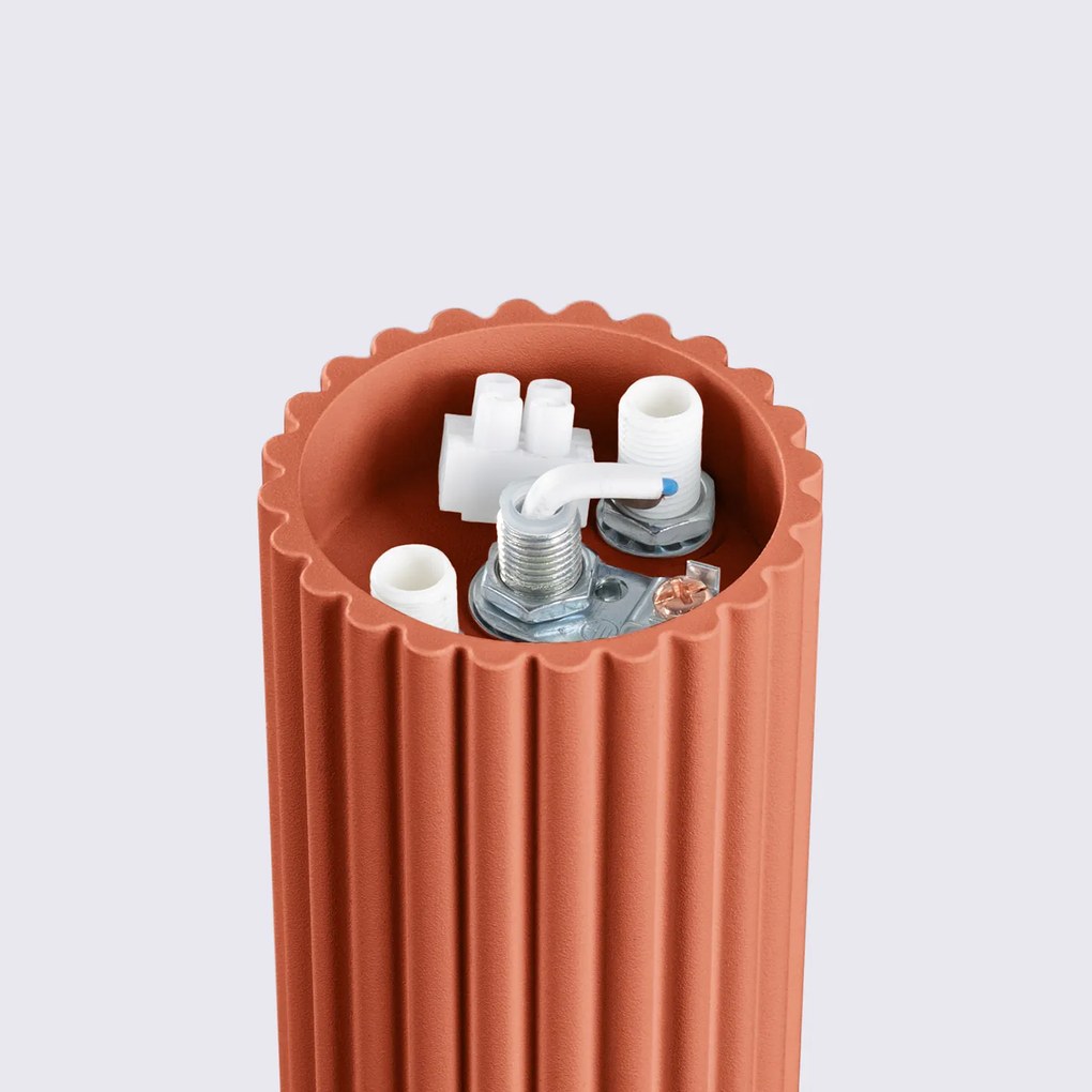 Stropné svietidlo Halo, 1x biele sklenené tienidlo, ro