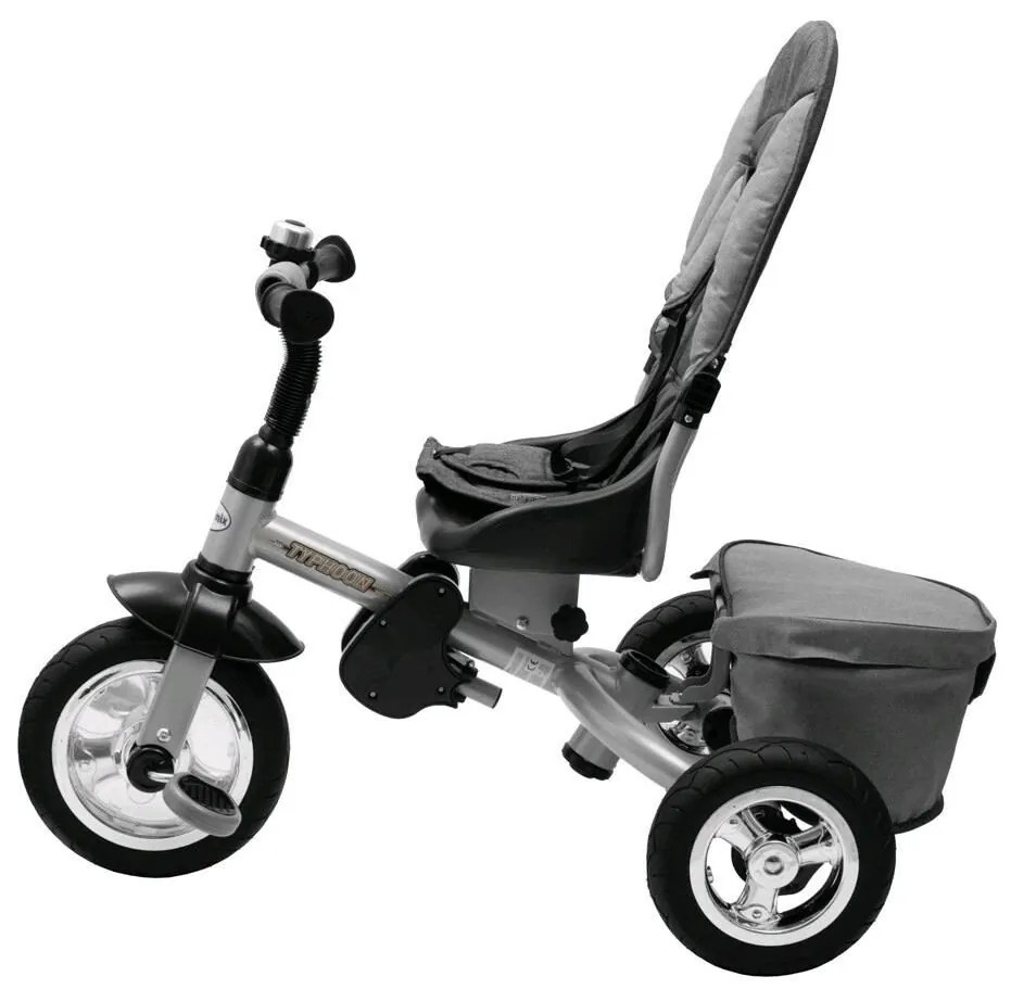 Baby Mix Detská trojkolka 3v1 Typhoon 360°, army