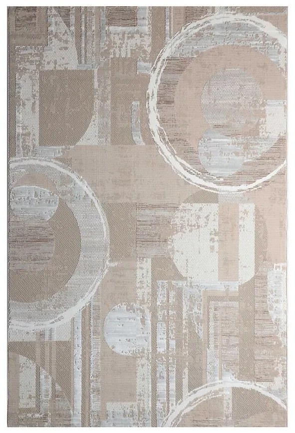 Koberec Melbourne 1,6/2,3 D835B SGT16 béžový/tmavobéžový