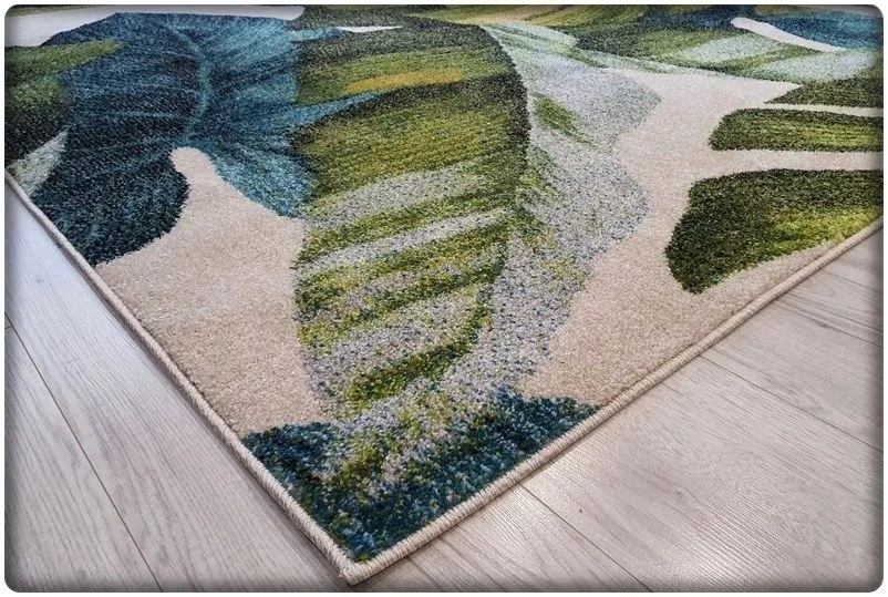 Dekorstudio Moderný koberec GARDEN so vzorom listov 747 Rozmer koberca: 140x190cm