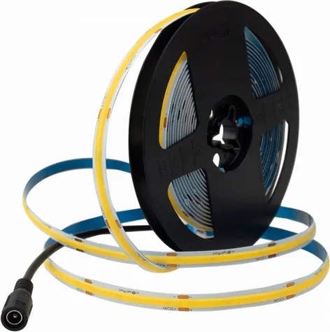 ECOLIGHT COB LED pásik 35W - 24V - 320 - 5M - 6000k - studená farba + diaľkový ovládač