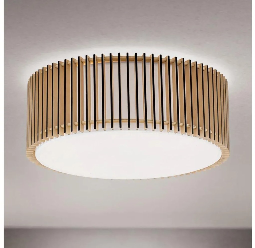 Orion - Stropné svietidlo TARTA 3xE27/40W/230V Ø 50 cm béžové