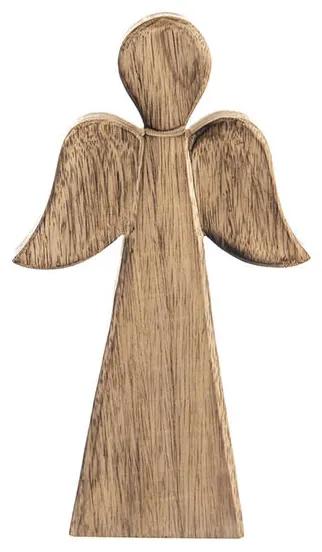 Drevený anjel MANGO, 24 cm