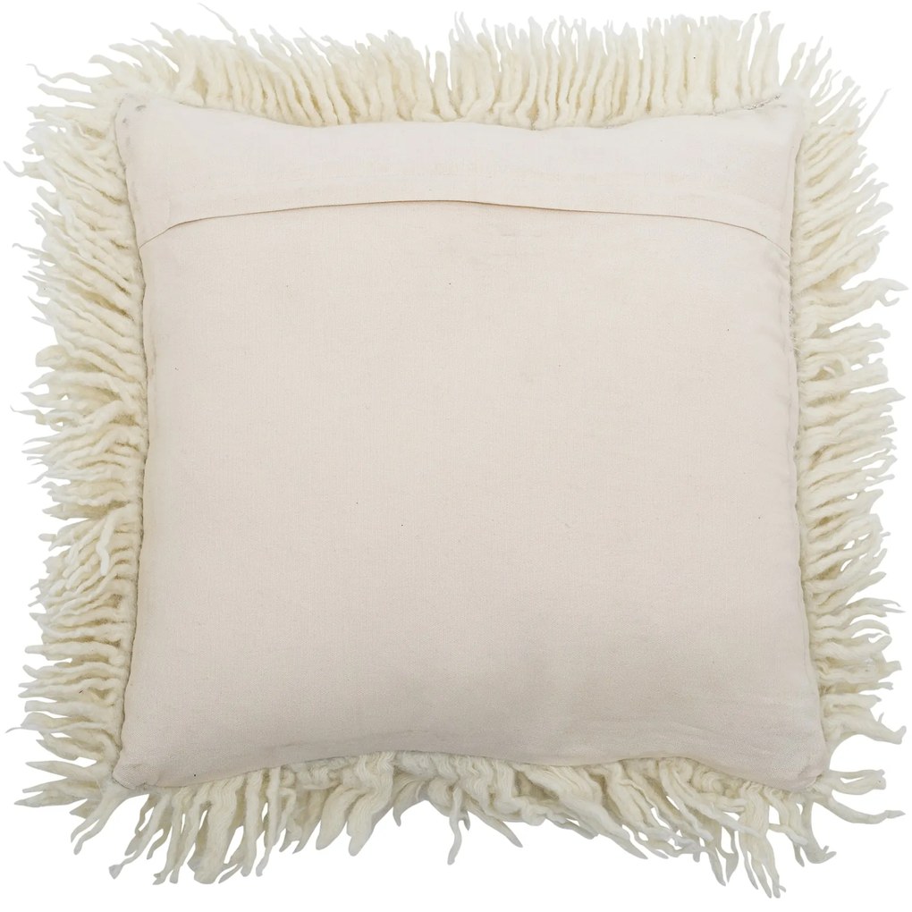 Bloomingville Vlnený vankúš Star Nature Wool 45 × 45 cm