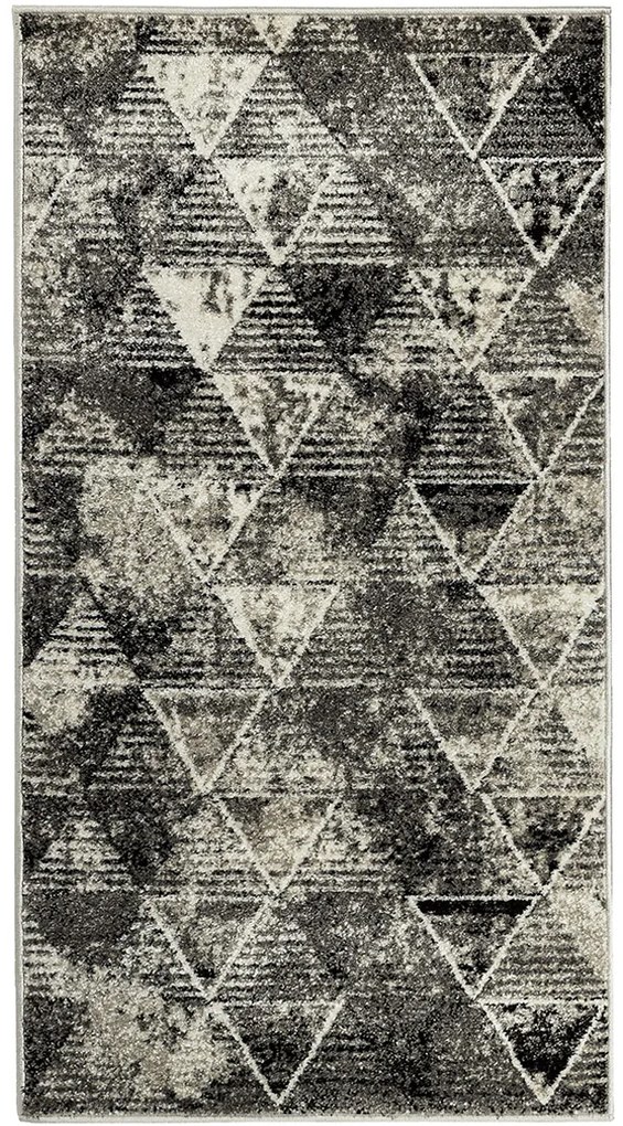 Koberce Breno Kusový koberec PHOENIX 3009 - 0255, sivá, viacfarebná,80 x 150 cm