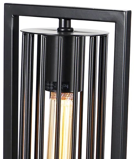 Moderná stojaca lampa čierna - Balenco Wazo