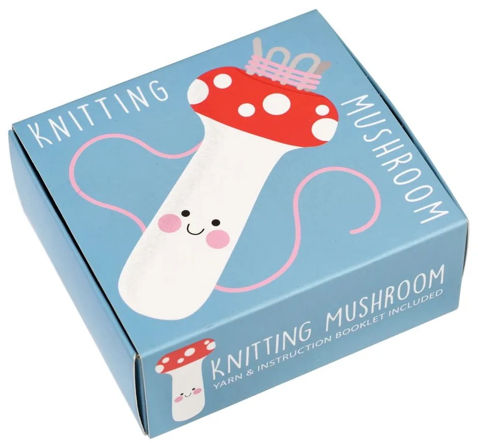Kreatívna súprava Knitting Kit Mushroom – Rex London