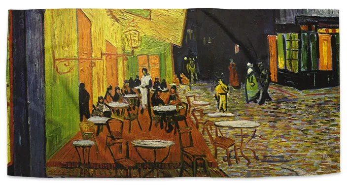 Sablio Uterák Terasa kaviarne v noci - Vincent van Gogh - 30x50 cm