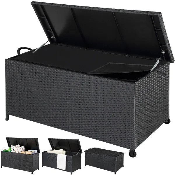 Ratanový box Delta DE318 čierna