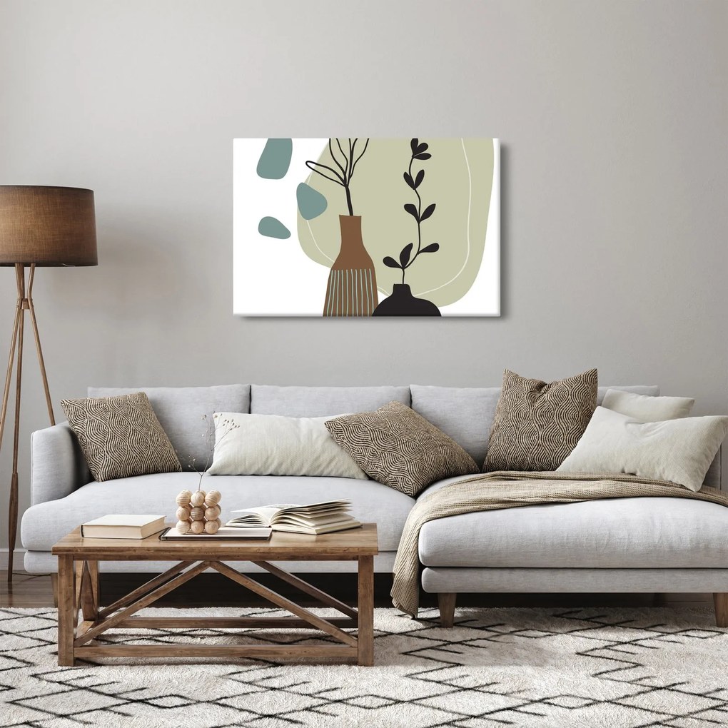 Obraz - Kvety vo váze N⁰2 (90x60 cm)