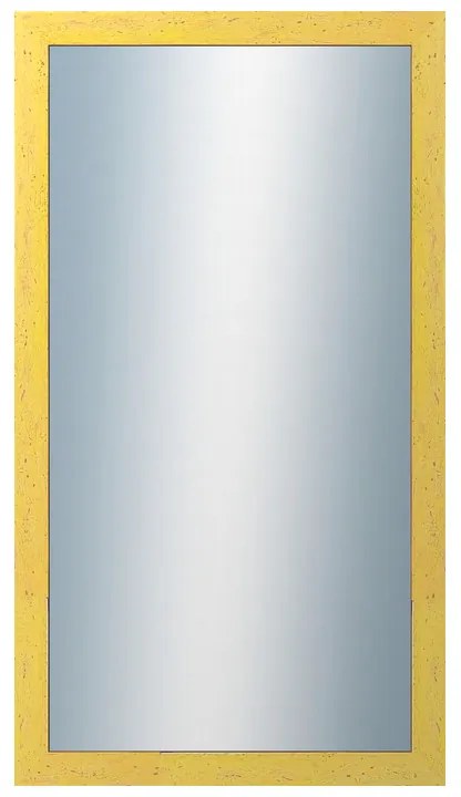 DANTIK - Zrkadlo v rámu, rozmer s rámom 50x90 cm z lišty RETRO žltá (2533)