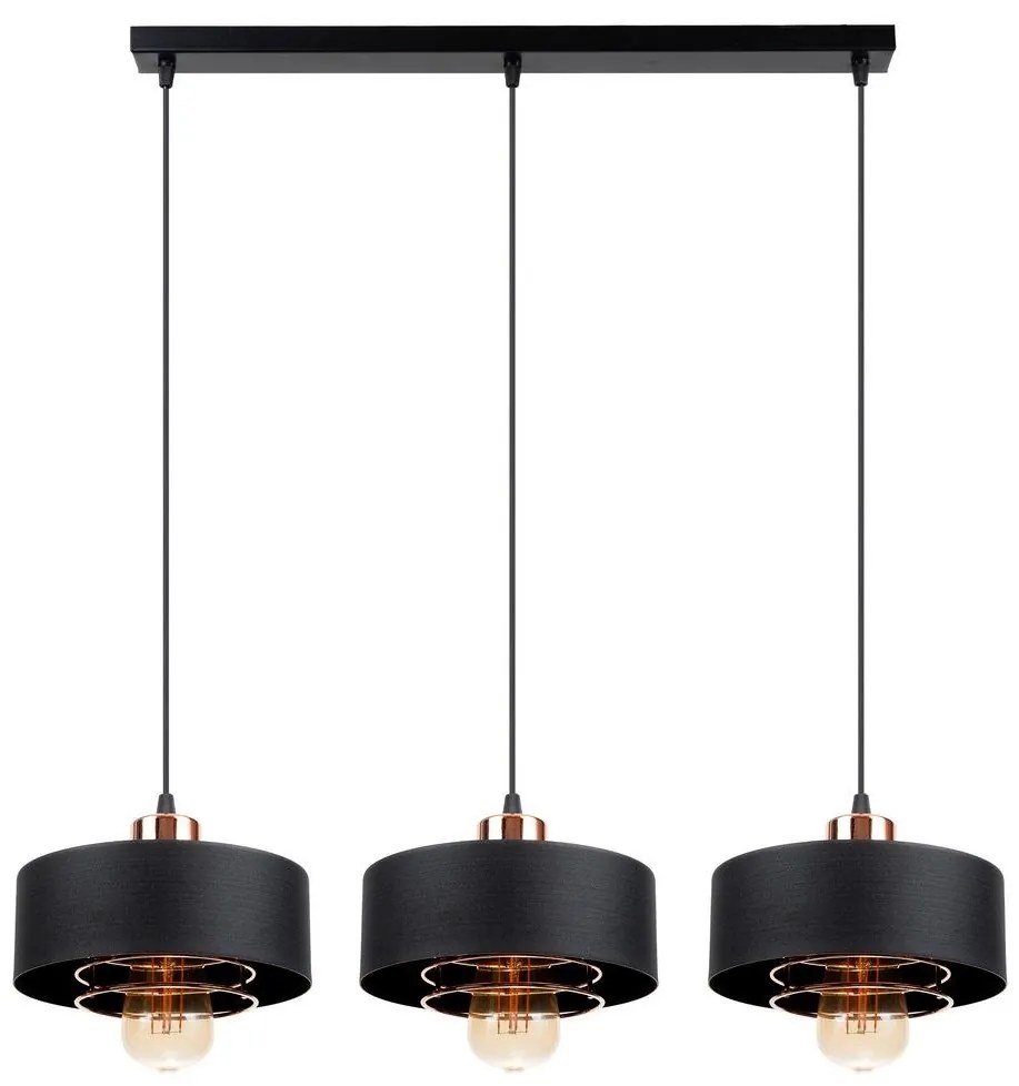 Luster na lanku VEST 3xE27/60W/230V