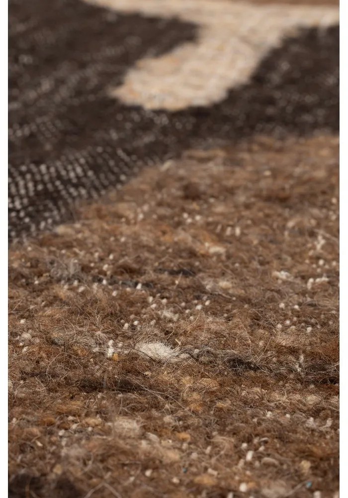 Hnedý vlnený koberec 160x230 cm Briton – Dutchbone