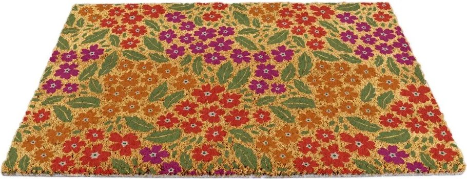 Rohožka z kokosového vlákna 40x60 cm Floral – Artsy Doormats