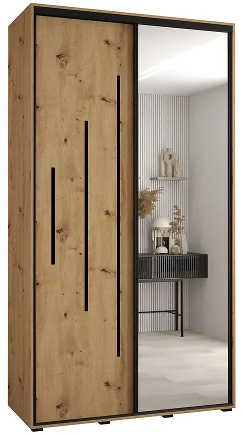 Skriňa 45 Canaris 13 140 artisan/čierna