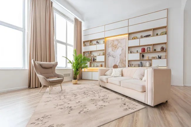 Koberec Agnella Isfahan Tosca biely