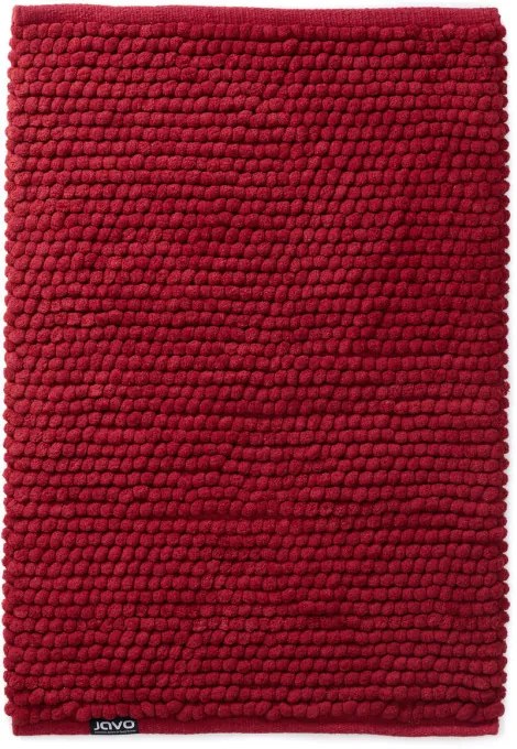 Kúpeľňový koberček Javo Premium bordový