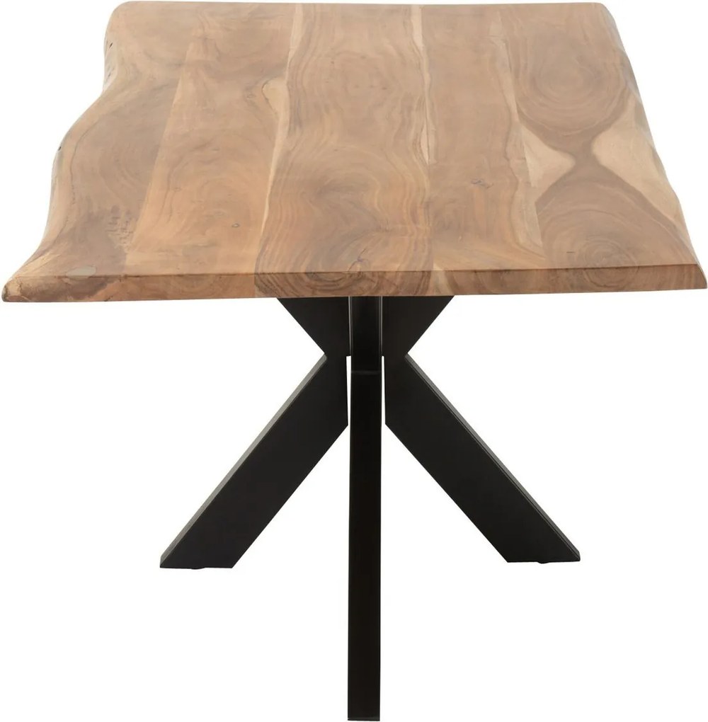 Obdĺžnikový jedálenský stôl s doskou z akáciového dreva Gerard Acacia- 180*90*76 cm