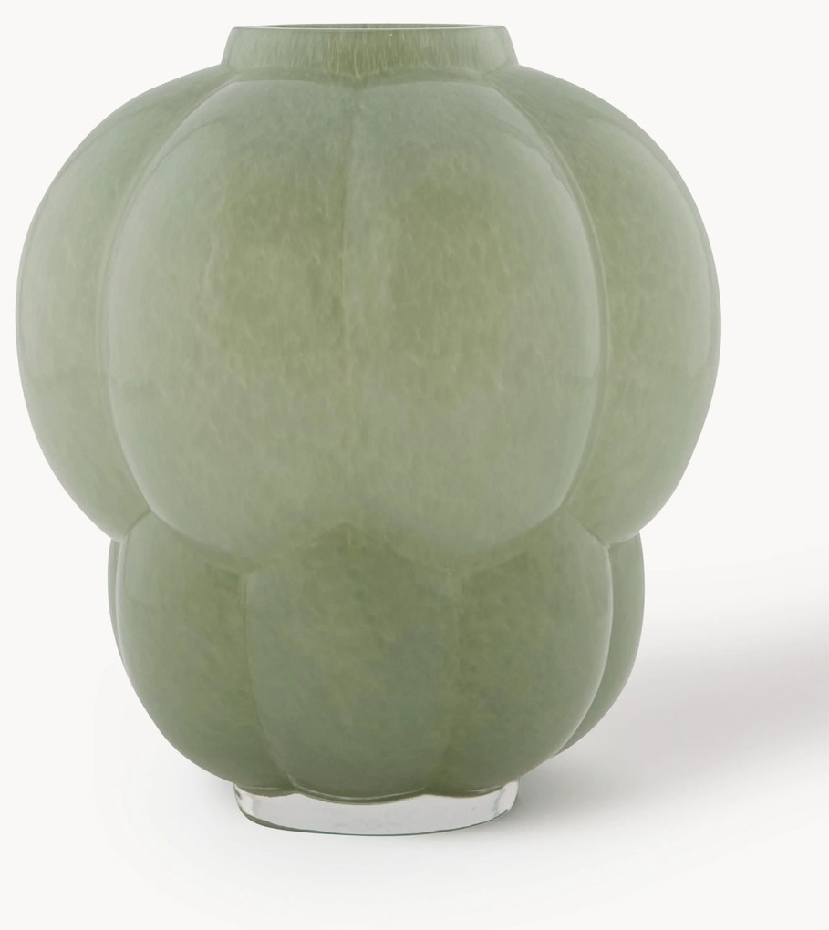 Ručne fúkaná sklenená váza Uva, V 22 cm