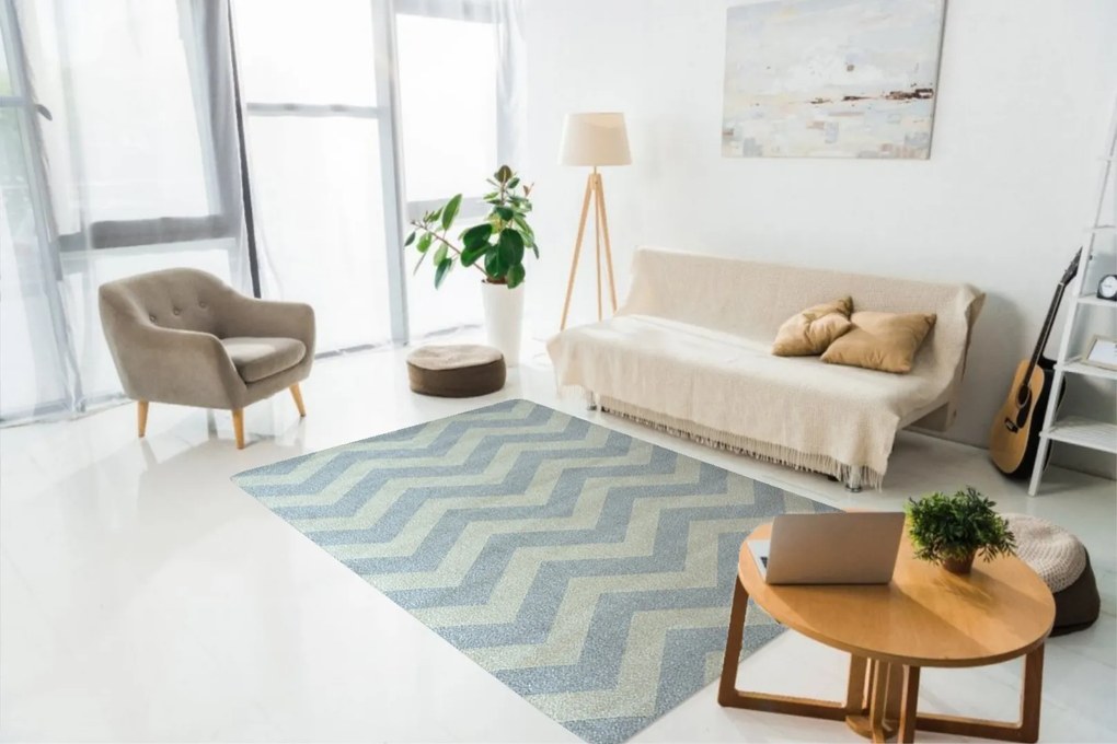 Kusový koberec Aspect 1961 Light Silver (Grey), 80x150, šedá, chodba / predsieň, Berfin Dywany